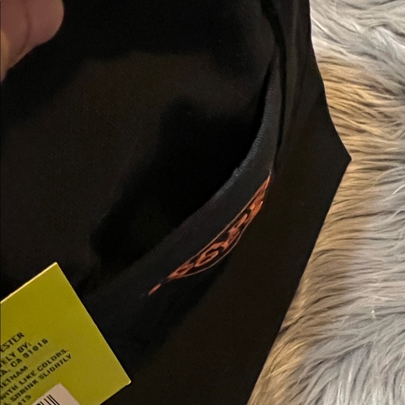 NWT🖤🧡Black & orange Trader Joe's Mini Canvas Tote Bag - Picture 15 of 15